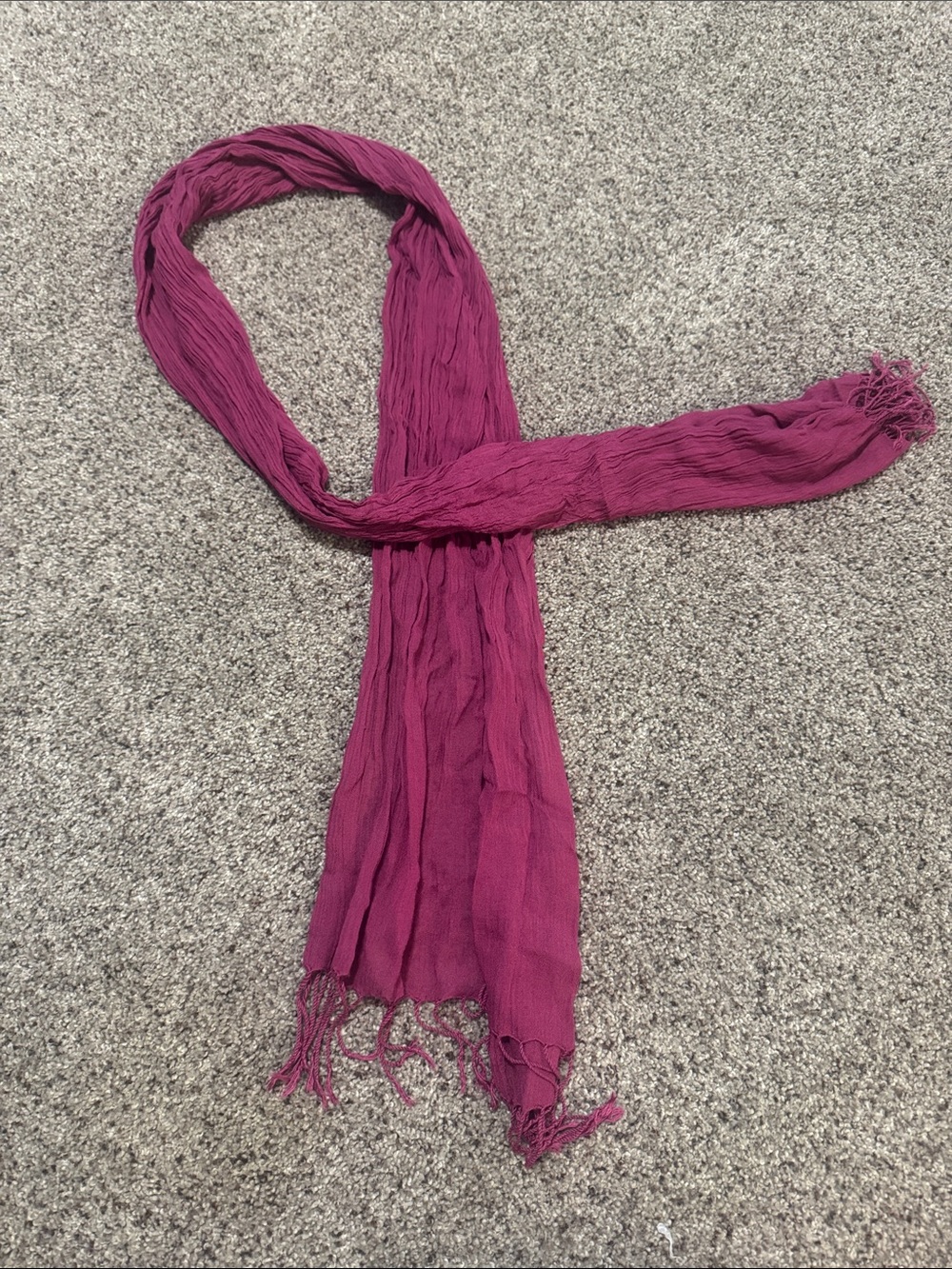 Lightweight Magenta Women's Scarf
